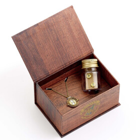 Harry Potter Dárkový Box - Obraceč času (Náušnice a náhrdelník)