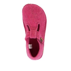 Dívčí barefoot bačkory FLEXY WOOLY Fuxia; Froddo; G1700378-6 - 23
