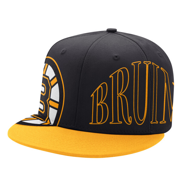 Starter Pánská kšiltovka Boston Bruins NHL Big Fan Flat Brim