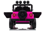 Mamido Elektrické autíčko Jeep Rubicon 24 V 2x200 W růžové