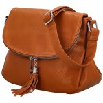 Stylová dámská crossbody kabelka Uljana, hnědá