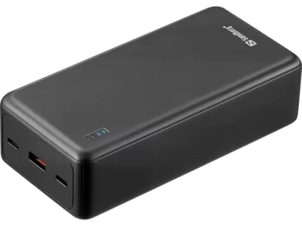 Sandberg Saver Powerbank 27000mAh černá / 1x USB-A + 2x USB-C / PD20W