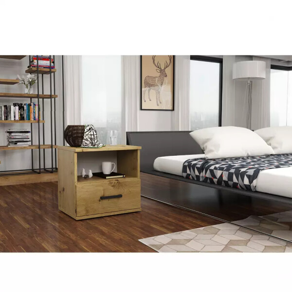 Noční stolek Goda 2 1S Barva korpusu: Dub artisan