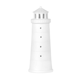 Räder Porcelánová LED lucerna 11,5 cm, bílá barva, porcelán