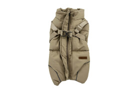 Vento zimní bunda pro sa na ZIP Barva: Béžová, Délka zad (cm): 37, Obvod hrudníku: 42 - 50 cm