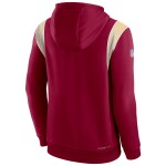 Nike Pánská mikina Washington Commanders NFL 2022 On-Field Sideline Therma-FIT Hoodie Velikost: S