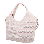 Elegantní dámská kabelka do ruky Carlita, růžová