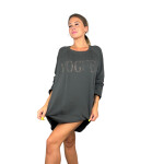 HOSH Dámské tričko Vogue Barva: Modrá