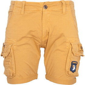 Alpha Industries Kalhoty krátké Crew Short Patch wheat (pšenicová) 32