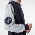 New Era Pánská mikina Los Angeles Dodgers MLB Team Patch Oversized Hoodie Velikost: S