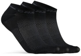 Craft Core Dry Shaftless 5-pack černá - Běžecké ponožky CRAFT CORE Dry Shaftless 5 párů - černá Velikost textilu: 37-39