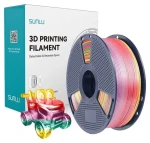 Sunlu PLA+ Silk duhová 01 / Struna pro 3D tiskárnu / PLA / 1,75 mm / 1 kg (PLA+ Silk R 01)