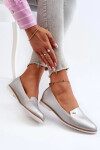 Mokasiny W-98 stříbrné - Step in style 40