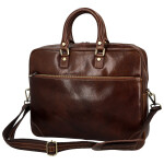 Luxusní kožená business taška Benedikt, hnědá