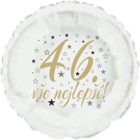 46. narozeniny balónek kruh Balonky.cz 46. narozeniny balónek kruh Balonky.cz