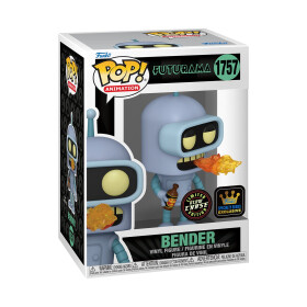 Funko POP TV: Futurama S4- Bender w/CH(GW)