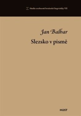 Slezsko pismě Jan Balhar