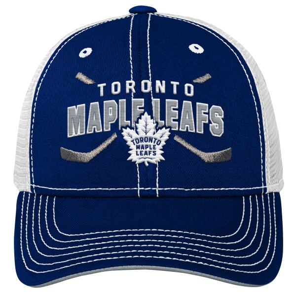 Outerstuff Dětská Kšiltovka Toronto Maple Leafs Lockup Meshback Adjustable