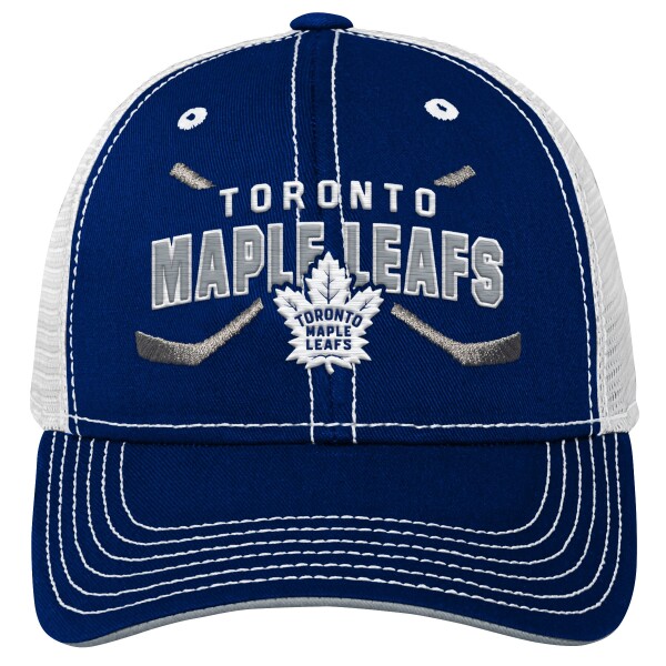 Outerstuff Dětská kšiltovka Toronto Maple Leafs NHL Lockup Meshback Adjustable