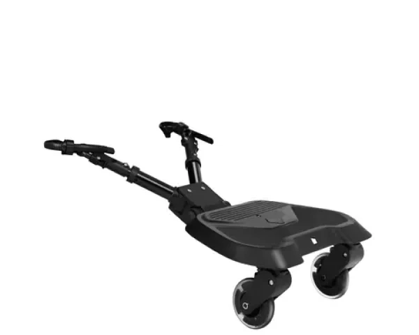 KikkaBoo Stupátko ke kočárku Ally Black / do 20 kg / od 15 měsíců (31001090001KB)