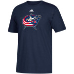 Pánské Tričko Columbus Blue Jackets Adidas Primary Logo Velikost: S