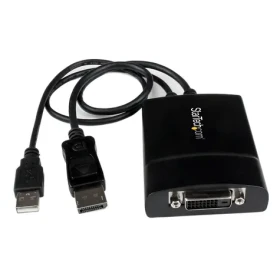 StarTech / Adaptér DisplayPort na DVI-D / Aktivní / Dual Link / 2560 x 1600 / černá (DP2DVID2)
