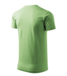 Heavy New tričko unisex trávově zelená 3XL