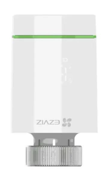 EZVIZ T55 Chytrá termostatická hlavice bílá / Zigbee / 55×95 mm / 2× 1.5V AA (CS-T55-R100-G)