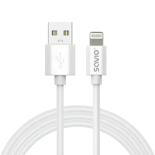 CL-192 bílá / Kabel / USB-A - Lightning / 1 m (SAVKABELCL-192)