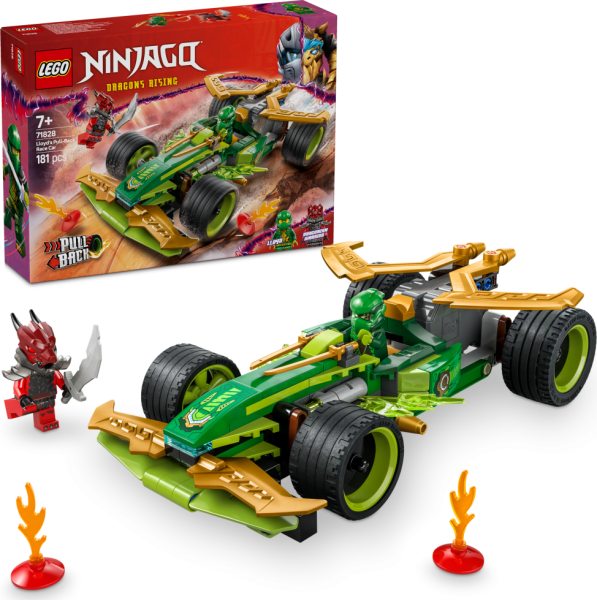 LEGO® NINJAGO® 71828 Lloydovo závodní auto s natahovacím motorem - LEGO® NINJAGO®
