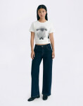Tričko Thinking MU Cloud Sheep Ida Tee WHITE