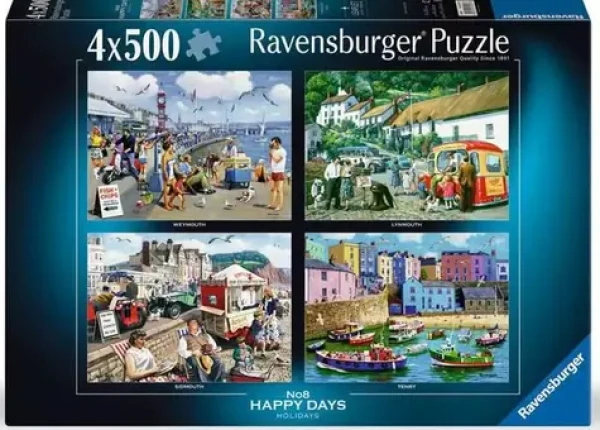 Ravensburger Puzzle Happy Days č. 8: Dovolená