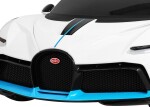 Mamido Dětské elektrické autíčko Bugatti Divo bílé