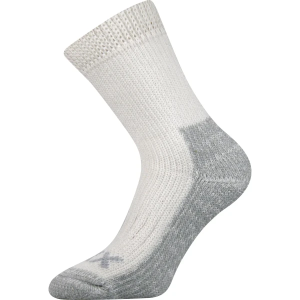 VOXX Ponožky zimní thermo ALPIN z merino vlny SMETANOVÉ 35-38 105628