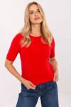 Svetr s krátkým rukávem model 216758 Factory Price S/M