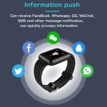 Popron SMARTWATCH M116S CHYTRÉ HODINKY ČERNÁ