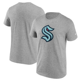 Fanatics Pánské tričko Seattle Kraken Primary Logo Graphic T-Shirt Sport Gray Heather Velikost: