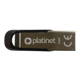 PLATINET S-Depo 32GB černá / flash disk / USB 2.0 / zápis: 8MBs; čtení: 22MBs (PMFMS32)