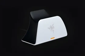 Razer Universal Quick Charging Stand pro PlayStation 5 bílá / Nabíjecí stanice pro ovladač PS5 / USB-C (RC21-01900100-R3U1)