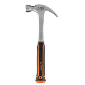 NEO TOOLS 25-103 Kladivo tesařské / Hmotnost hlavy: 450 g / Délka: 326 mm / Bimateriálová rukojeť (25-103)