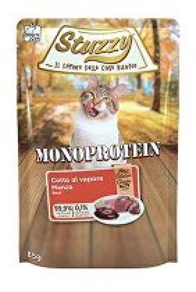 Stuzzy Cat kapsa Monoprotein Hovězí paté 85g