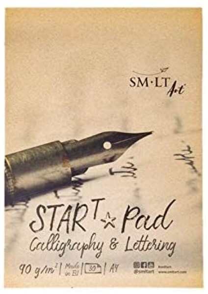 SM.LT Papír na kaligrafii SMLT Star Pad Calligraphy A5, 90g/m, 30 listů