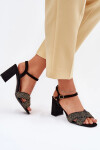 Sandály na podpatku model 214687 Step in style 37