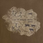 Bushman Pánské tričko Caram, khaki XL