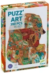 DJECO Obrysové puzzle Medvěd