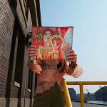 Taštičky na zip 3 ks LOQI GUSTAV KLIMT