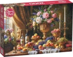 CHERRY PAZZI Puzzle Barokní stůl