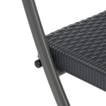 Zahradní set 1+2, plast, šedá, AZS-L2161 GREY