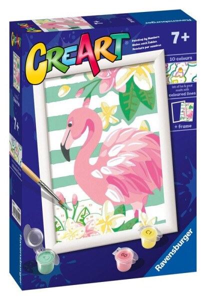 CreArt Růžový plameňák