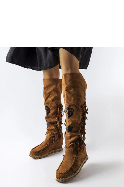 Kozačky na klínech model 205790 Solea 37